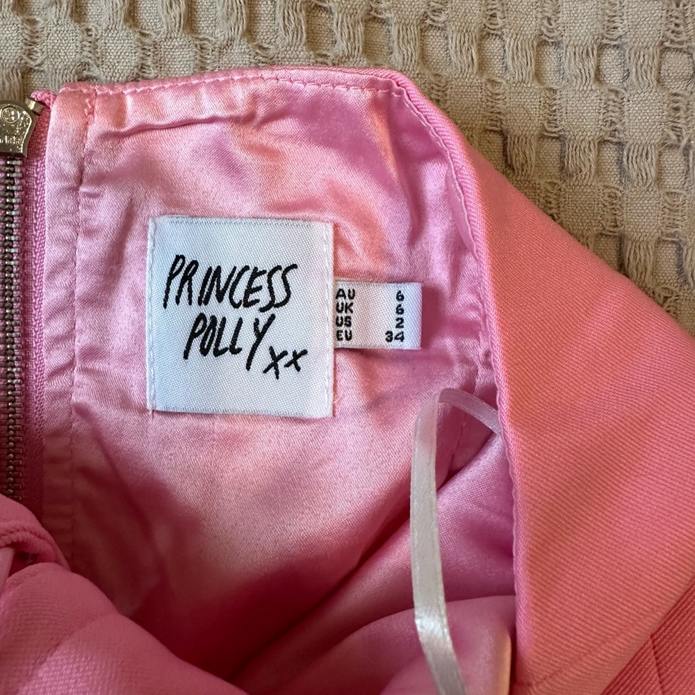 Princess Polly Pink Crop Top - Picture 2 of 4